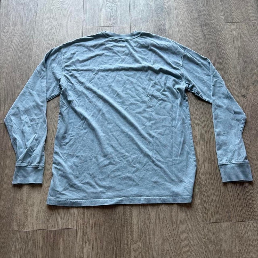 Arizona Jean Co Light Blue Long Sleeve Tee Size Small | 100% Cotton - Picture 3 of 3